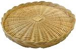 WICKER SERVING TRAY