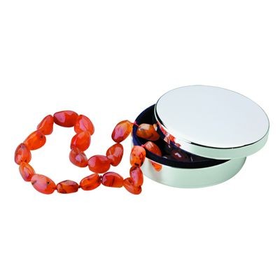 SOLE METAL TRINKET BOX in Silver