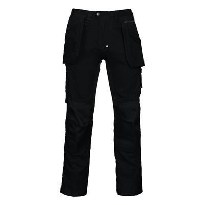 CANVAS WORK TROUSERS in Black