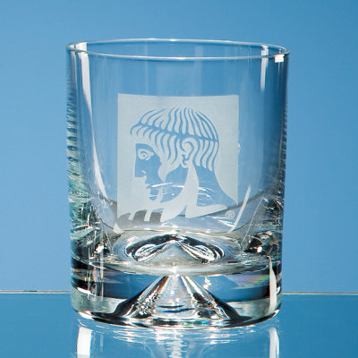 260ML DIMPLE BASE O & F WHISKY TUMBLER