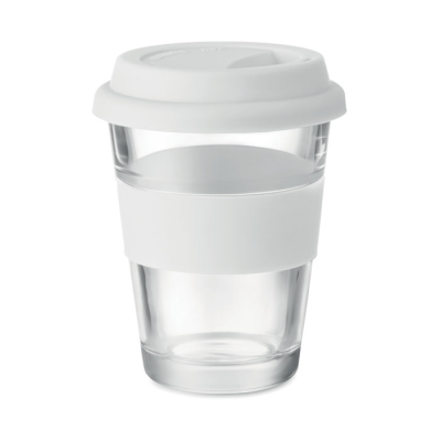 GLASS TUMBLER 350 ML in White