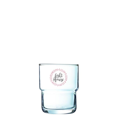LOG STACKABLE GLASS (160ML & 5,5OZ)