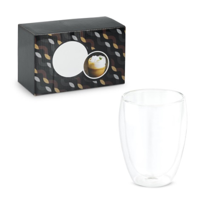 MACHIATO DUO SET OF 2 BOROSILICATE GLASS CUP
