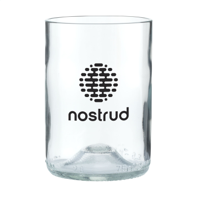 REBOTTLED® TUMBLER 400 ML DRINK GLASS in Clear Transparent
