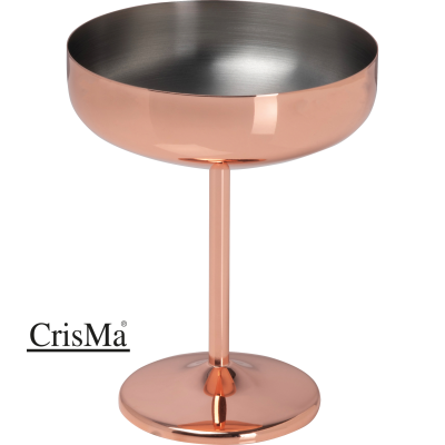STAINLESS STEEL METAL GLASS with Copper, 300Ml in Copper 