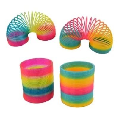 PLASTIC SPRING COIL TOY