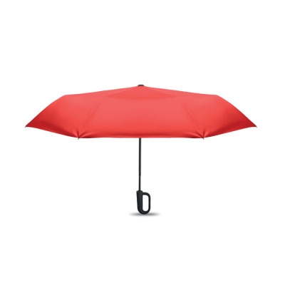 21 INCH WINDPROOF UMBRELLA in Red