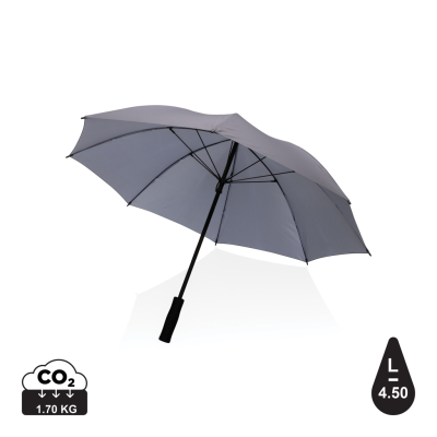 23 INCH IMPACT AWARE™ RPET 190T STORM PROOF UMBRELLA in Anthracite Grey