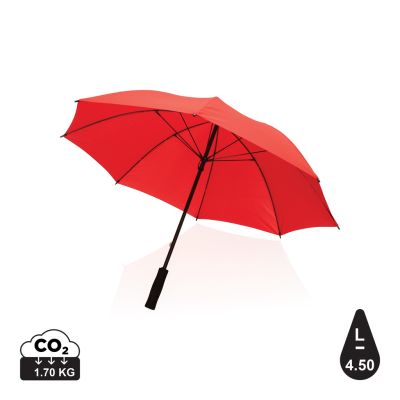 23 INCH IMPACT AWARE™ RPET 190T STORM PROOF UMBRELLA in Red