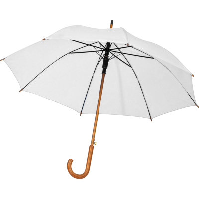 AUTOMATIC UMBRELLA HASSELT in White 