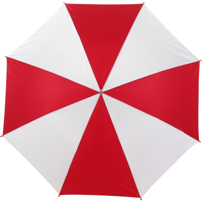 AUTOMATIC UMBRELLA in Red & White