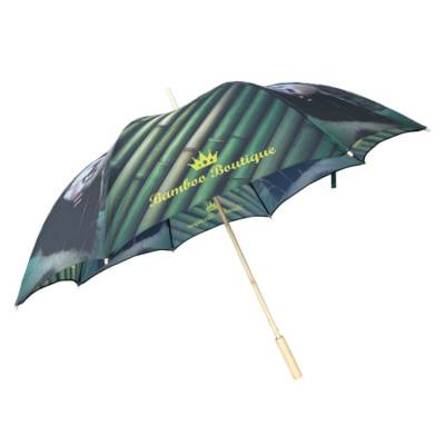 BAMBOO AUTO GOLF ECO UMBRELLA