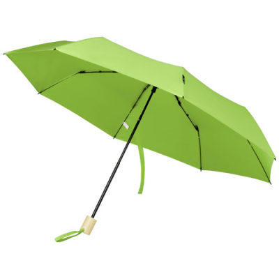BIRGIT 21 FOLDING WINDPROOF RECYCLED PET UMBRELLA