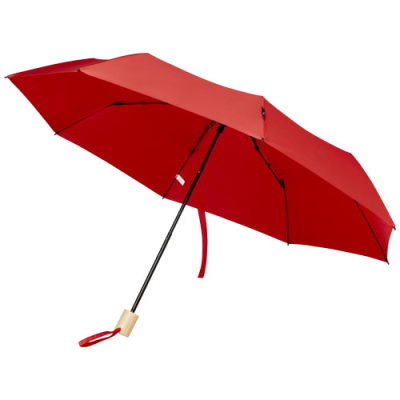 BIRGIT 21 FOLDING WINDPROOF RECYCLED PET UMBRELLA
