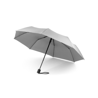 CIMONE TELESCOPIC UMBRELLA in Recycled Polyester in Pale Grey