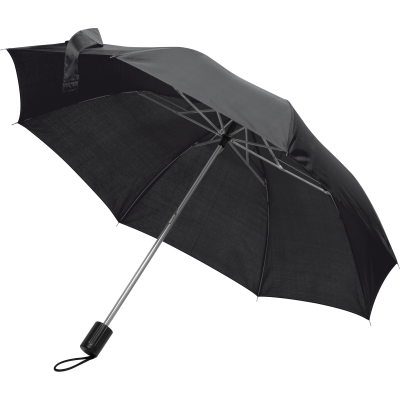 COLLAPSIBLE UMBRELLA LILLE in Black 