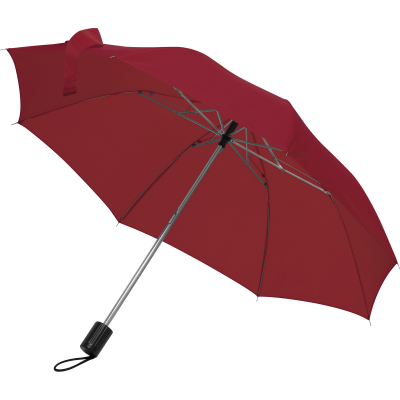 COLLAPSIBLE UMBRELLA LILLE in Burgundy 