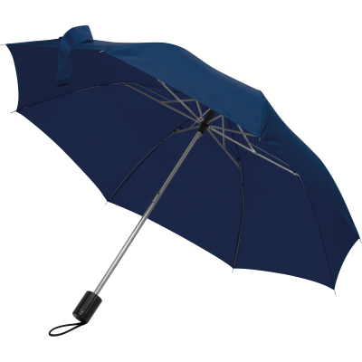 COLLAPSIBLE UMBRELLA LILLE in Dark Blue 