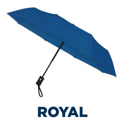 FALCONETTI® FOLDING TELESCOPIC UMBRELLA in Royal Blue