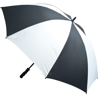 FIBREGLASS STORM UMBRELLA (UK STOCK: BLACK & WHITE)