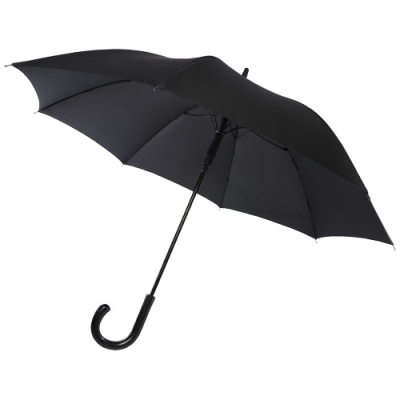 FONTANA 23 INCH AUTO OPEN UMBRELLA with Carbon Look & Crooked Handle - PROMOTIONAL CORPORATE GIFT