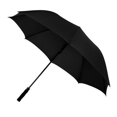 GOLF UMBRELLA AUTOMATIC WINDPROOF in Black