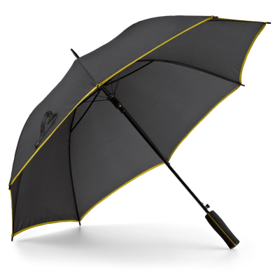 JENNA 190T POLYESTER UMBRELLA with Automatic Opening in Yellow