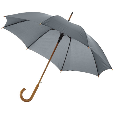 KYLE 23 INCH AUTO OPEN UMBRELLA WOOD SHAFT AND HANDLE