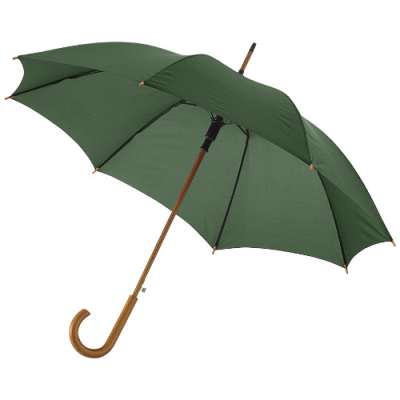 KYLE 23 INCH AUTO OPEN UMBRELLA WOOD SHAFT AND HANDLE