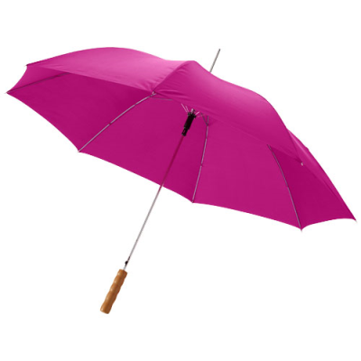 LISA 23 INCH AUTO OPEN UMBRELLA with Wood Handle