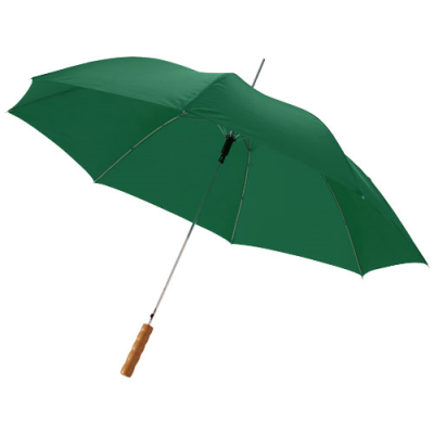 LISA 23 INCH AUTO OPEN UMBRELLA with Wood Handle in Green