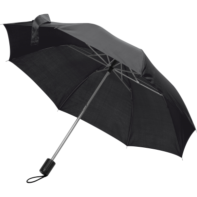 MINI TELESCOPIC AUTOMATIC UMBRELLA in Black