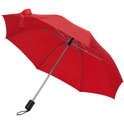 MINI TELESCOPIC AUTOMATIC UMBRELLA in Red