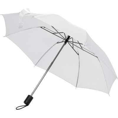 MINI TELESCOPIC AUTOMATIC UMBRELLA in White
