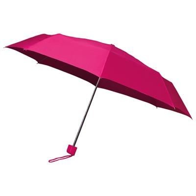 PINK ENTRY LEVEL TELESCOPIC UMBRELLA with Matching Sleeve & Handle