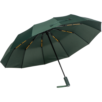 POCKET UMBRELLA OMAHA in Dark Green  - PROMOTIONAL CORPORATE GIFT