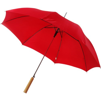 POLYESTER (190T) UMBRELLA in Red
