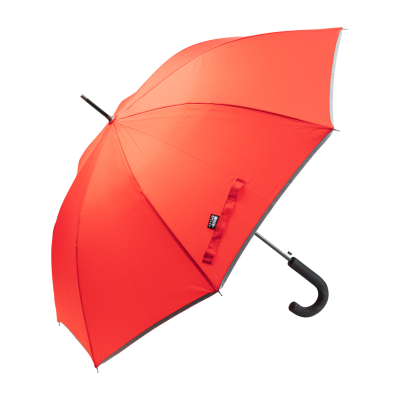 REFLECTIVE RPET UMBRELLA in Red