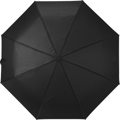 RPET TELESCOPIC UMBRELLA in Black