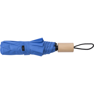 RPET TELESCOPIC UMBRELLA in Blue