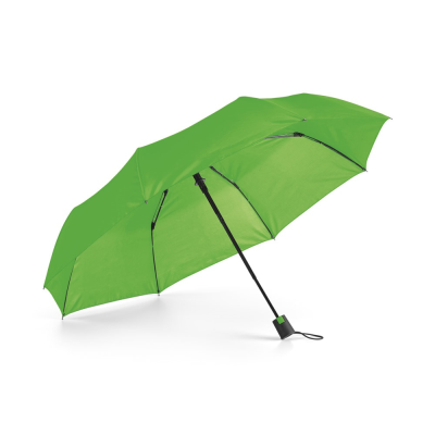 TOMAS 190T POLYESTER COMPACT UMBRELLA with Automatic Opening in Pale Green