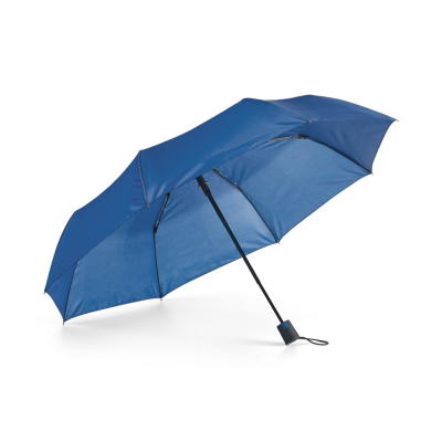 TOMAS 190T POLYESTER COMPACT UMBRELLA with Automatic Opening in Royal Blue