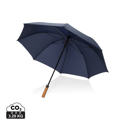 TONY AWARE™ RPET 30 INCH ACACIA AUTO OPEN UMBRELLA in Navy