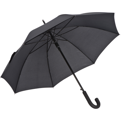 UMBRELLA with Aluminum Shaft in Black 