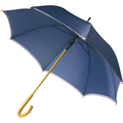 UMBRELLA with Reflective Border in Blue