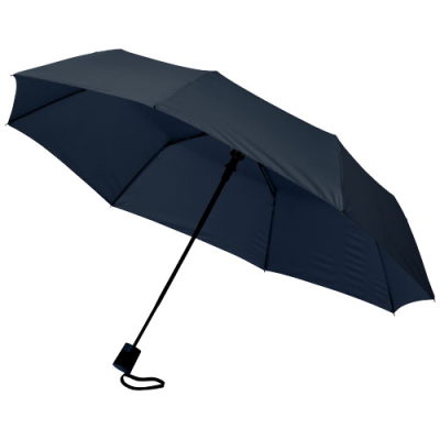WALI 21 INCH FOLDING AUTO OPEN UMBRELLA