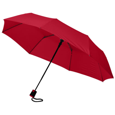 WALI 21 INCH FOLDING AUTO OPEN UMBRELLA