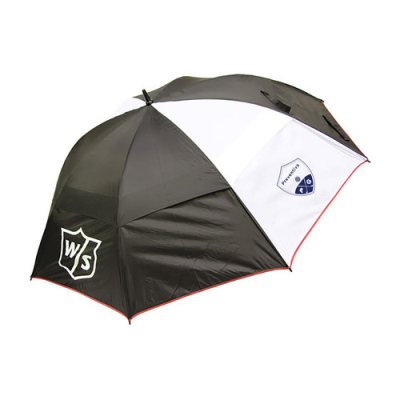 WILSON STAFF DOUBLE CANOPY 62 INCH GOLF PRINTED UMBRELLA - PROMOTIONAL CORPORATE GIFT