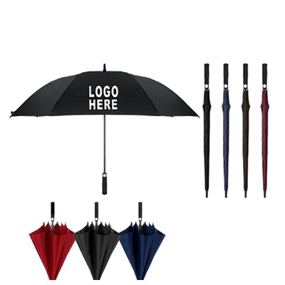 WIND VENTED AUTO OPEN GOLF UMBRELLA