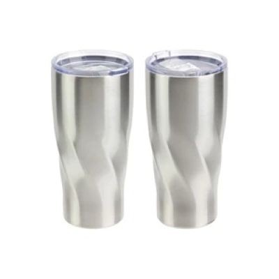 20 OZ STAINLESS STEEL METAL VACUUM THERMAL INSULATED TUMBLER